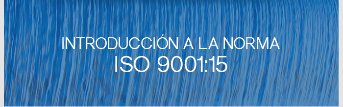 INTRODUCCIÓN A LA NORMA ISO 9001:15