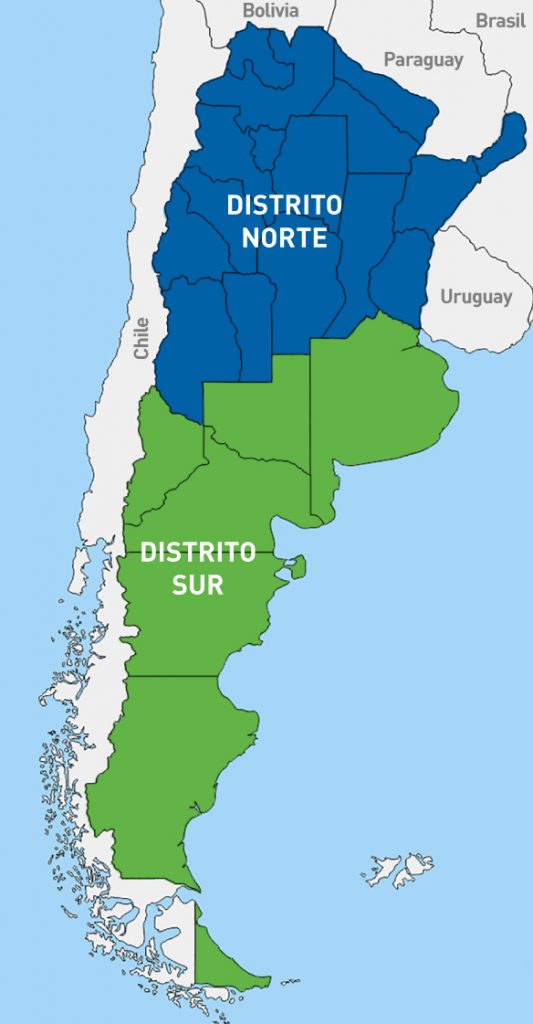 Mapa Distritos